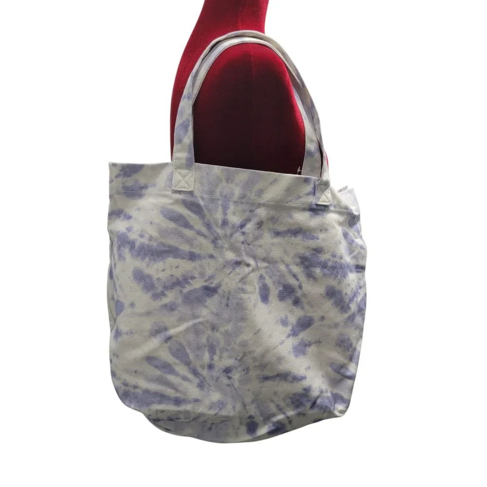 Aeropostale Red Sequin Star Tie Dye Canvas Tote Bag P.S.Girls Scrunchies HG10287